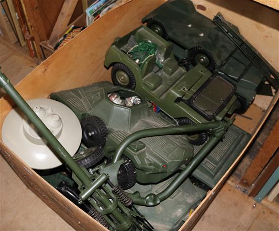Qty of Action Man toys